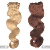 Black Diamond 100% Human Hair Weave - RIO WAVE 14/18" (Machine-Tied)